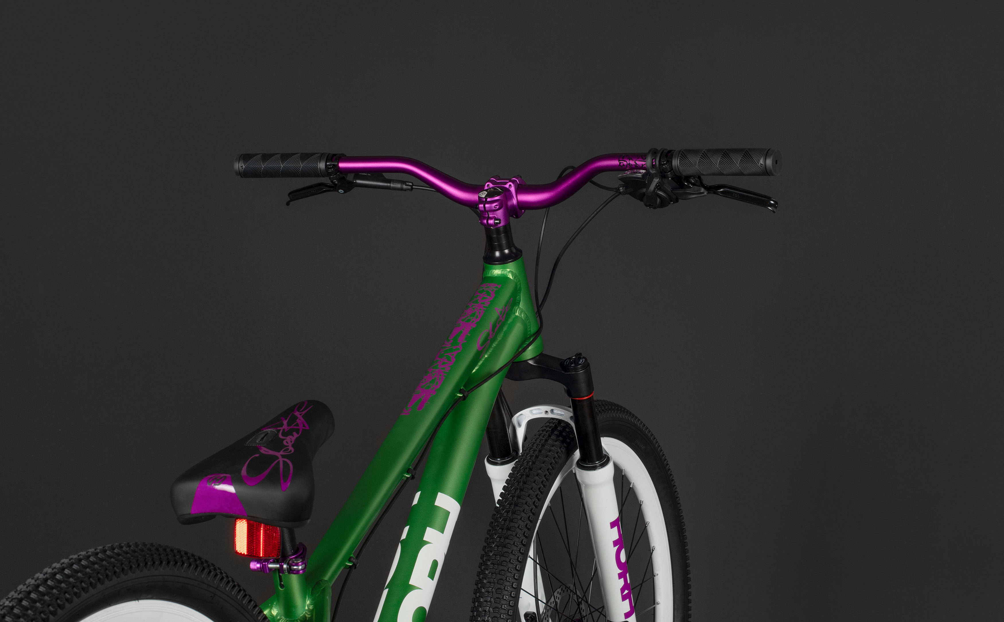 Велосипед HORH STAKE 6.1 (2026) Green White Purple