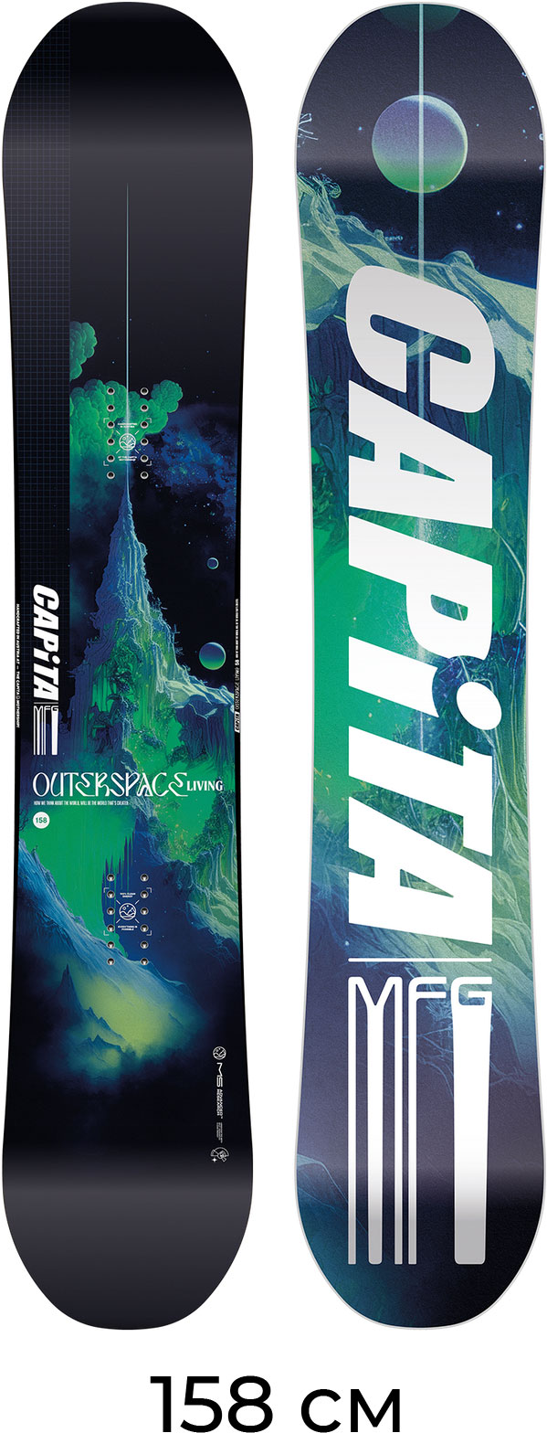 Сноуборд CAPITA OUTERSPACE LIVING (24/25) 