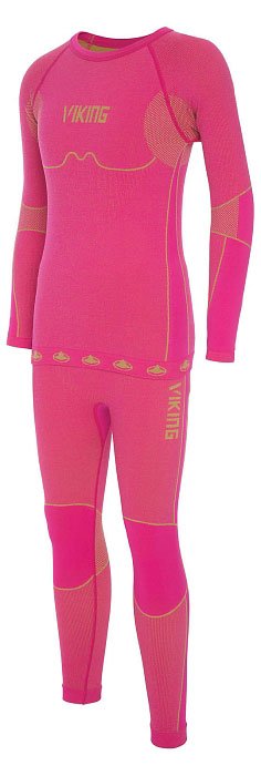 Комплект термобелья детский VIKING RIKO SET (25/26) Fuchsia