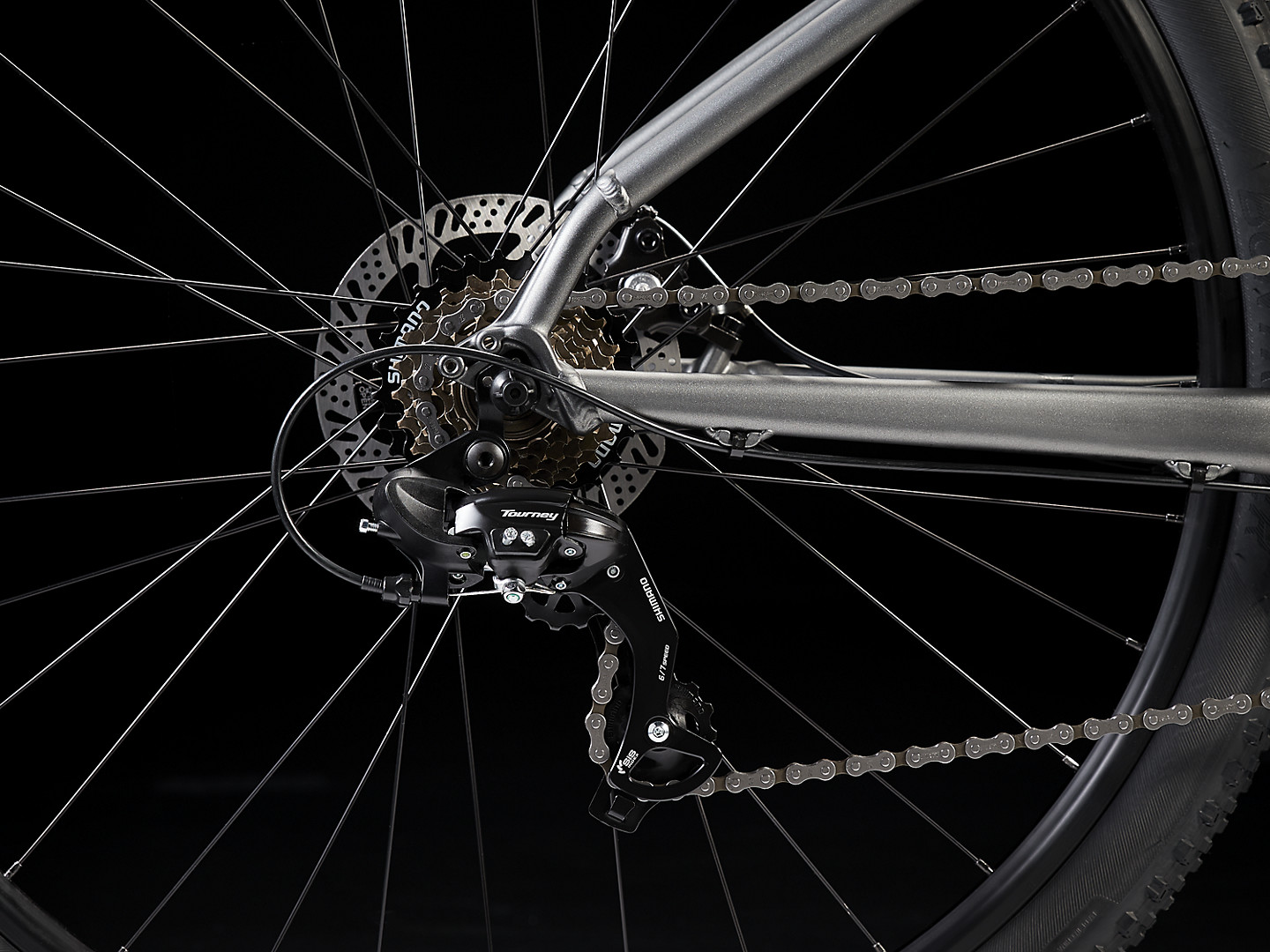 Велосипед Trek Marlin 4 ATB 29 (2022) Matte Anthracite