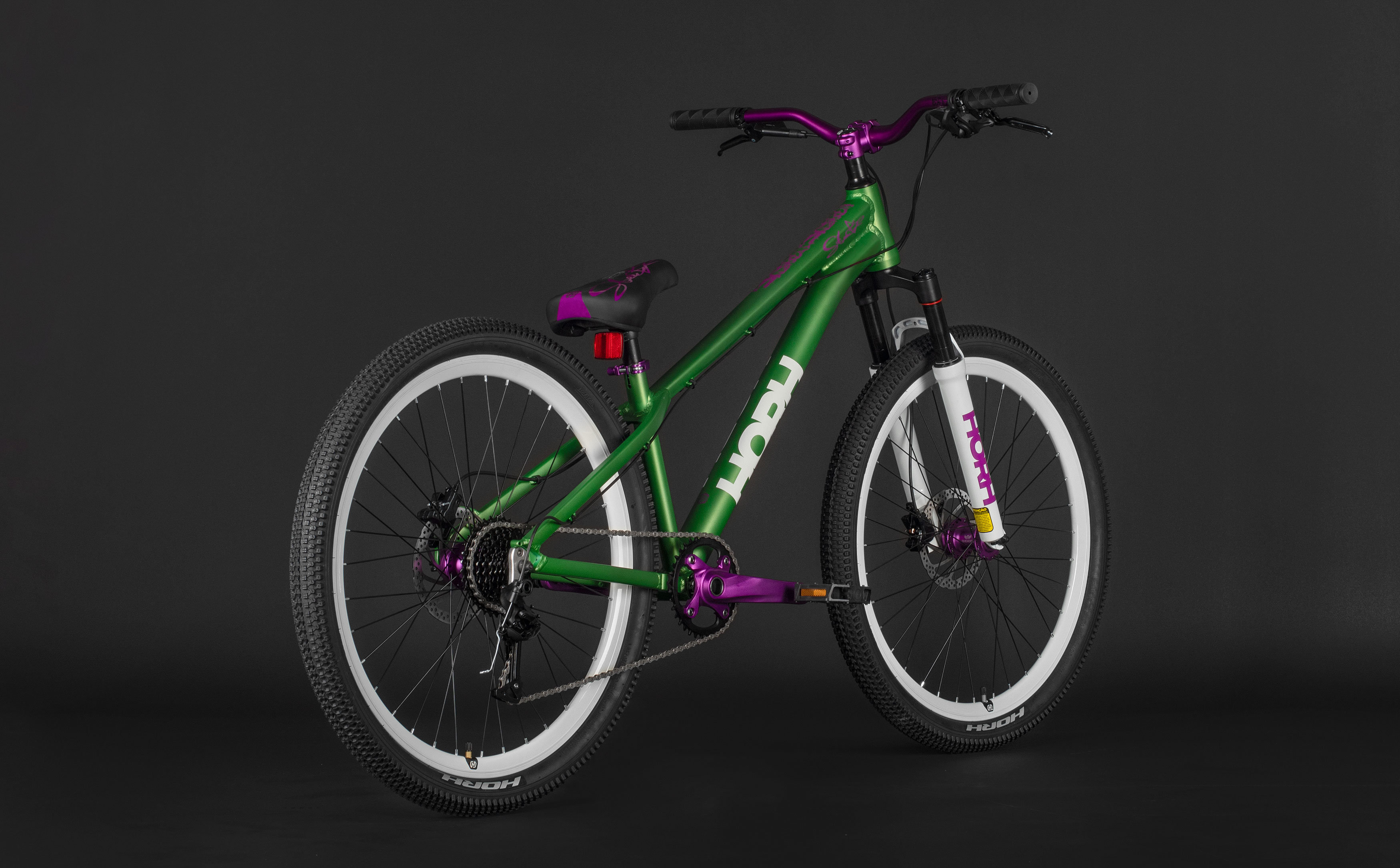 Велосипед HORH STAKE 6.1 (2026) Green White Purple
