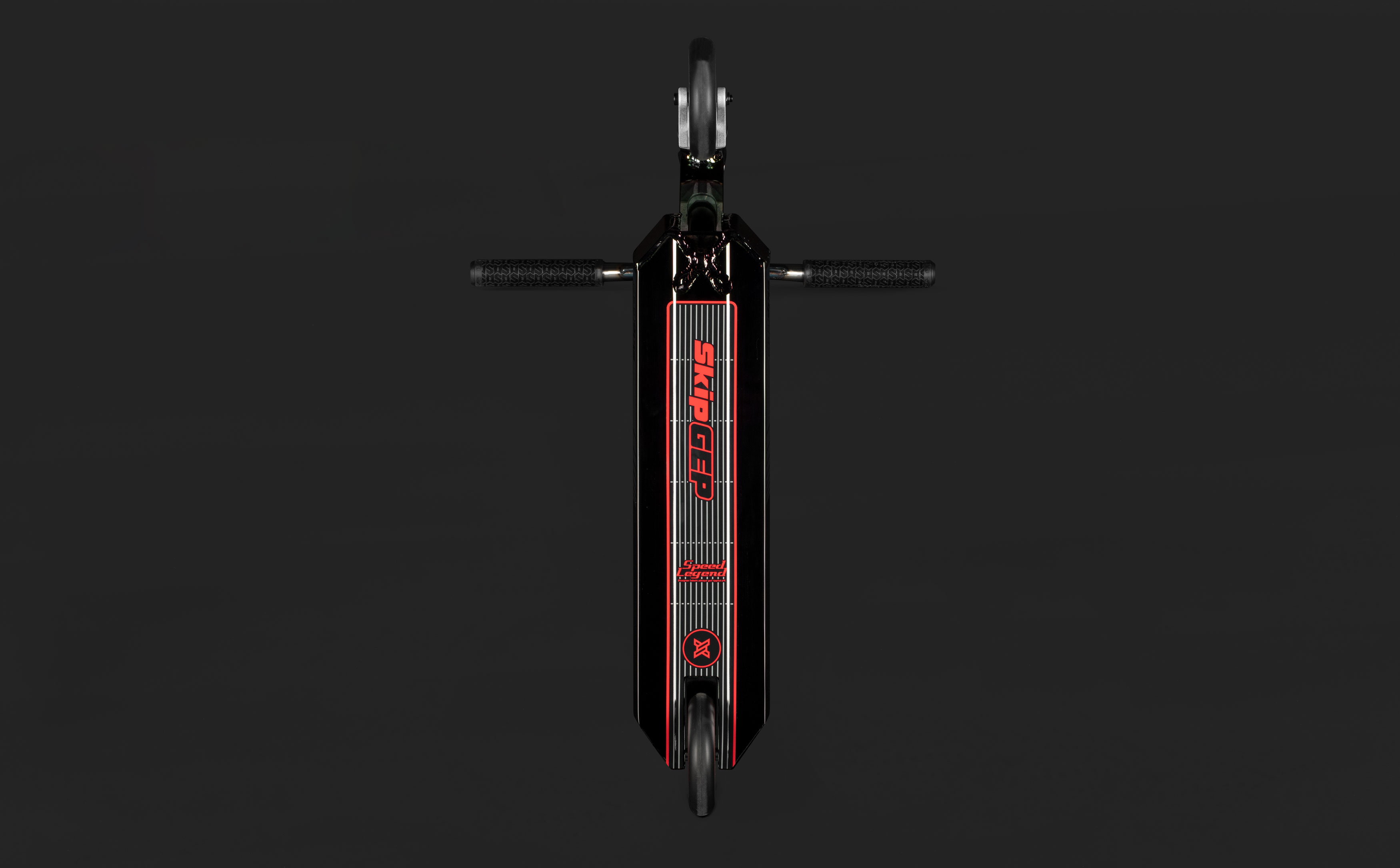 Самокат SKIP X-GEP зелёный неохром