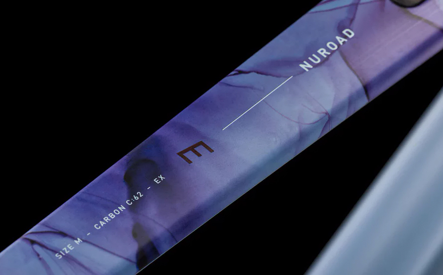 Велосипед CUBE Nuroad C:62 (2025) Pigeonblue´n´art