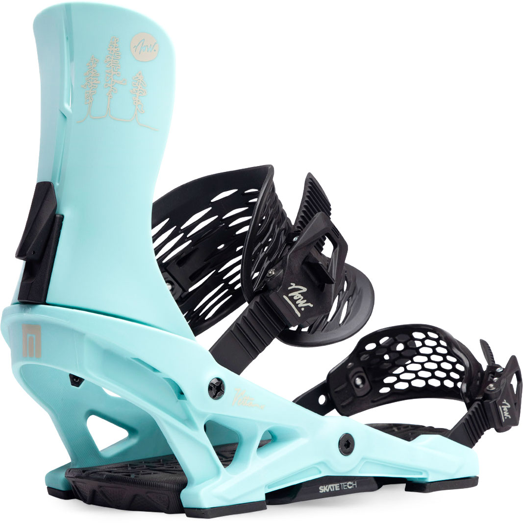 Крепления сноубордические NOW VETTA  Arctic Blue