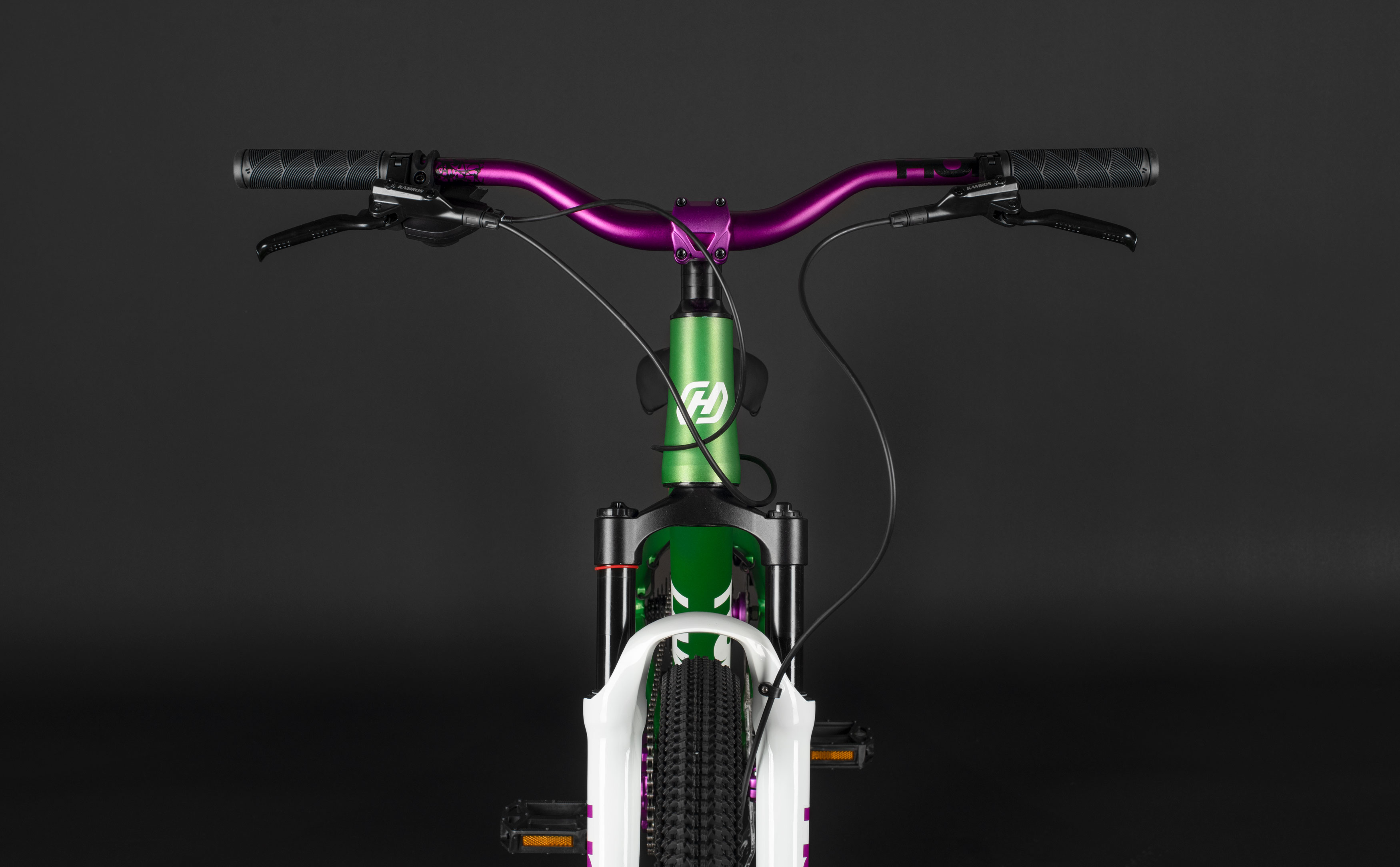 Велосипед HORH STAKE 6.1 (2026) Green White Purple