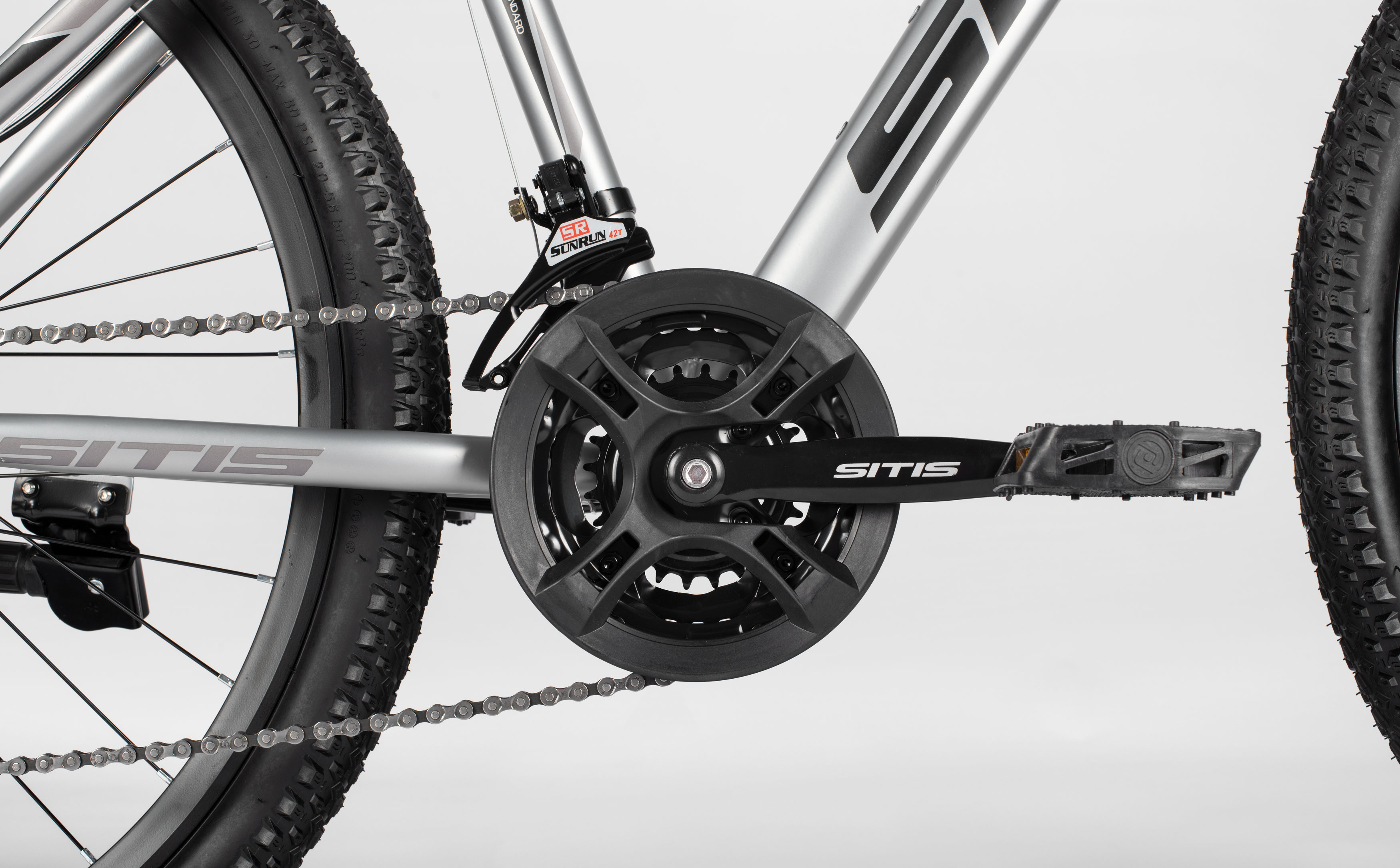 Велосипед SITIS SMD 27.5" (2025) Grey-Black