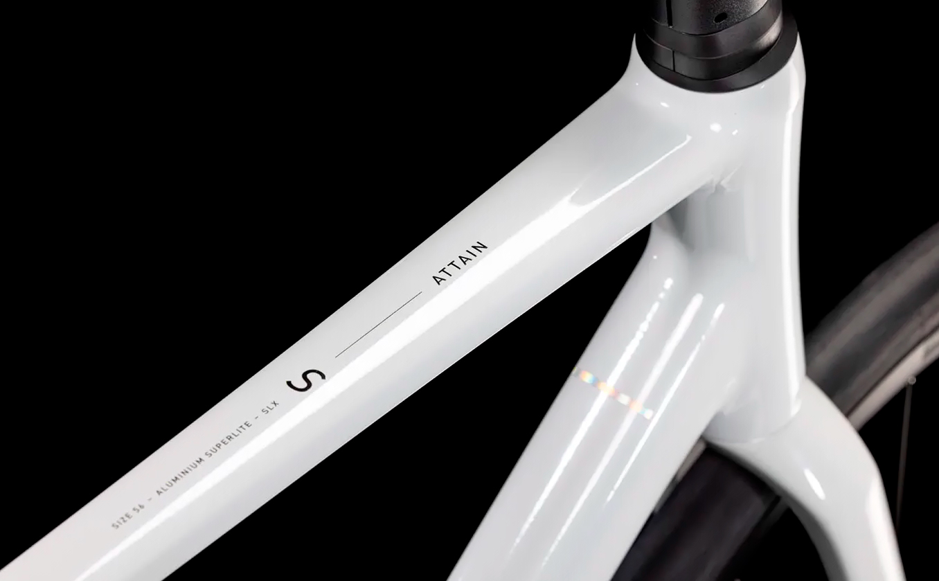 Велосипед CUBE Attain SLX (2025) Cotton´n´grey